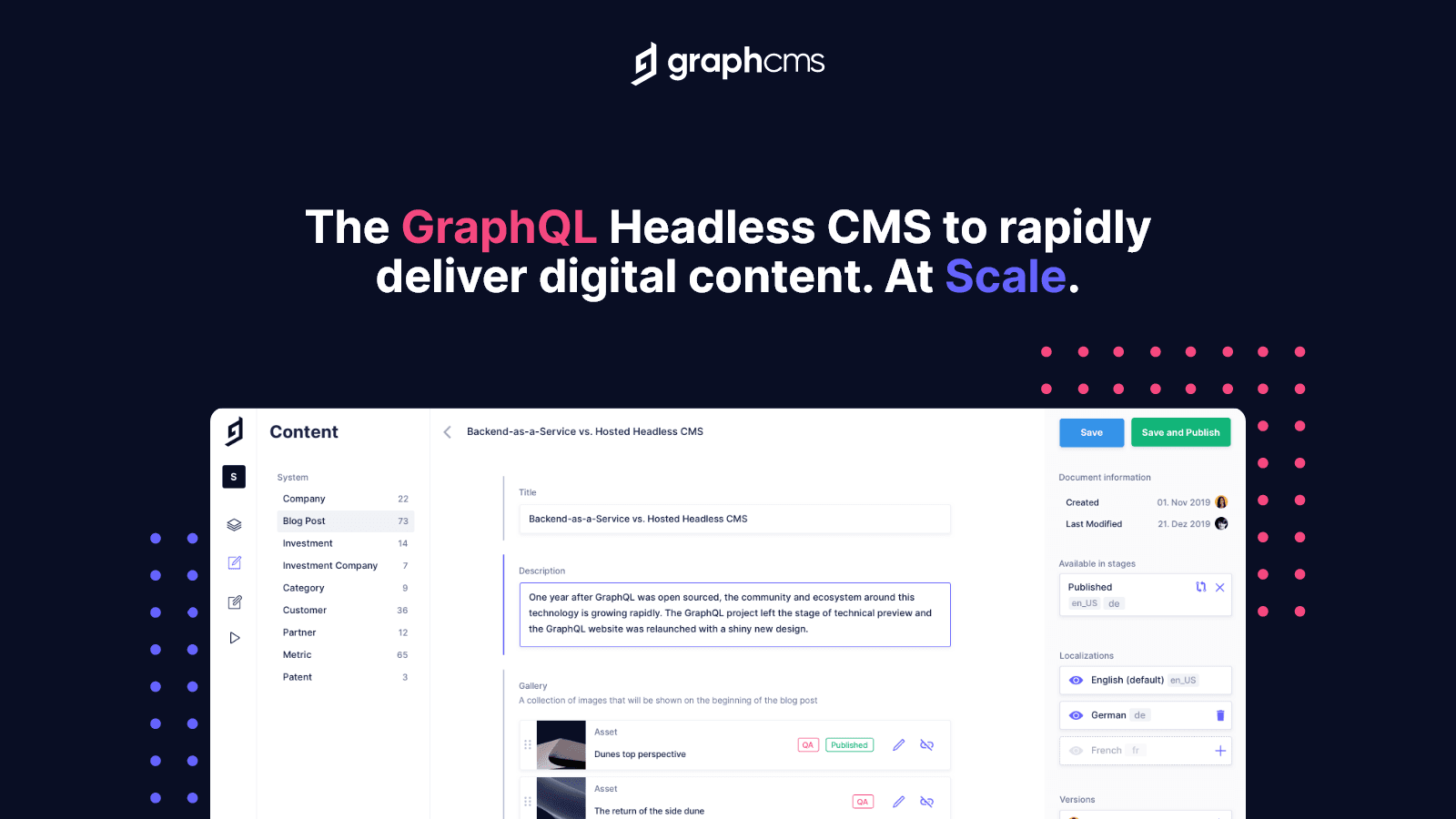 Why we invested in GraphCMS