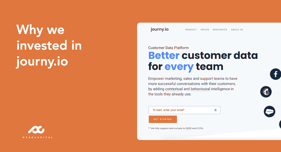 Why we invested in journy.io: Data, data, and... data